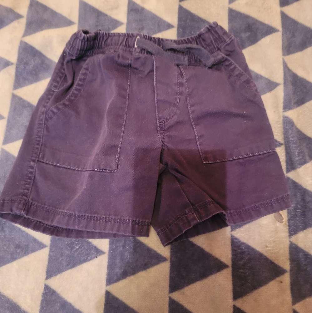Boy's Navy Cargo shorts